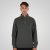 Double Outfitters MTOP-1163 Sweatshirt mit halbem Reißverschluss Khaki - Herren-sweater und -hoodies - Herren-Sweater und -Hoodies in großen Größen