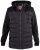 D555 Hampshire Hooded Quilted Jacket Black - Herren jacken - Herren Jacken in großen Größen