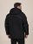 D555 Jamie Soft Shell Detachable Hood Padded Jacket Schwarz - Herren jacken - Herren Jacken in großen Größen
