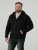 D555 Cantor Kapuzensweatjacke Schwarz - Herren-sweater und -hoodies - Herren-Sweater und -Hoodies in großen Größen