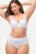 Ulla Popken 309783 Slips 3er-Pack Weiß - Slips - 
