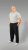 20 Nodi Grecale Stretch Fleece Cotton Sports Pants with Enzyme and Soft Touch Treatment Black - Jogginghosen für herren - Jogginghosen für Herren in großen Größen