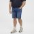 North Latitude 51336 Denim Shorts Blau - Herrenshorts - Herrenshorts in großen Größen