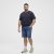 North Latitude 51336 Denim Shorts Blau - Herrenshorts - Herrenshorts in großen Größen