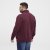 North Latitude Half Zip Sweatshirt Bordeaux - Herren-sweater und -hoodies - Herren-Sweater und -Hoodies in großen Größen