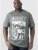 D555 RUEBEN NY City Print T-Shirt Khaki - Herren-T-Shirts in großen Größen - Herren-T-Shirts in großen Größen
