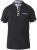 D555 SWANN Short Sleeve Stretch Polo Black - Polo-shirts für herren - Polo-Shirts für Herren in großen Größen