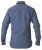 D555 Scott LS Printed Shirt Blue - Herrenhemden - Herrenhemden in großen Größen