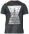 D555 Rox T-shirt Charcoal - Herren-T-Shirts - Herren-T-Shirts in großen Größen