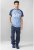 D555 Gunner T-shirt Blue - Herren-T-Shirts - Herren-T-Shirts in großen Größen
