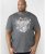 D555 Bradley T-shirt Charcoal - Herren-T-Shirts in großen Größen - Herren-T-Shirts in großen Größen