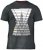 D555 Rox T-shirt Charcoal - Herren-T-Shirts - Herren-T-Shirts in großen Größen