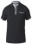 D555 SWANN Short Sleeve Stretch Polo Black - Polo-shirts für herren - Polo-Shirts für Herren in großen Größen