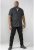 D555 Ollie Short Sleeve Shirt Black - Herrenhemden - Herrenhemden in großen Größen