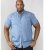 D555 Limburg Short Sleeve Shirt Blue - Herrenhemden in großen Größen - Herrenhemden in großen Größen
