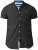 D555 Dwight Short Sleeve Shirt Black - Herrenhemden - Herrenhemden in großen Größen