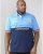 D555 Ernest Polo Blue & Navy - Polo-shirts für herren - Polo-Shirts für Herren in großen Größen