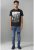 D555 Cain T-shirt Black - Herren-T-Shirts - Herren-T-Shirts in großen Größen