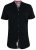 D555 Archer Collarless Shirt Black - Herrenhemden - Herrenhemden in großen Größen