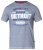 D555 Darcy Embroidered T-shirt Blue - Herren-T-Shirts - Herren-T-Shirts in großen Größen