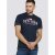 D555 Thornton Embroidery T-shirt Navy - Herren-T-Shirts - Herren-T-Shirts in großen Größen
