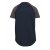 D555 Brendon T-shirt Navy - Herren-T-Shirts in großen Größen - Herren-T-Shirts in großen Größen