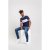 D555 Cullen T-shirt Navy - Herren-T-Shirts - Herren-T-Shirts in großen Größen