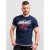 D555 Finn T-shirt Navy - Herren-T-Shirts - Herren-T-Shirts in großen Größen