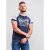 D555 Jones T-shirt Navy - Herren-T-Shirts - Herren-T-Shirts in großen Größen