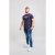 D555 Davis T-shirt Navy - Herren-T-Shirts - Herren-T-Shirts in großen Größen