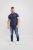 D555 Rogers Printed Polo Navy - Polo-shirts für herren - Polo-Shirts für Herren in großen Größen