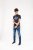 D555 Randwick San Francisco Printed T-Shirt Navy - Herren-T-Shirts - Herren-T-Shirts in großen Größen