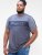 D555 Anson Originals Printed T-shirt Denim Marl - Herren-T-Shirts - Herren-T-Shirts in großen Größen