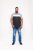 D555 Vista Couture Cut And Sew Curved Hem T-Shirt - Herren-T-Shirts - Herren-T-Shirts in großen Größen