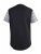 D555 Vista Couture Cut And Sew Curved Hem T-Shirt - Herren-T-Shirts - Herren-T-Shirts in großen Größen