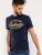 D555 Jasper Authentic Printed T-shirt Navy - Herren-T-Shirts - Herren-T-Shirts in großen Größen