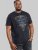 D555 Taunton Neon Printed T-Shirt - Herren-T-Shirts - Herren-T-Shirts in großen Größen