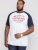D555 SPARROW Printed T-Shirt - Herren-T-Shirts - Herren-T-Shirts in großen Größen