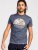 D555 Upton Hawaii Leaf Printed T-Shirt - Herren-T-Shirts - Herren-T-Shirts in großen Größen