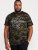 D555 Sullivan Ao Camo T-Shirt With Chest Print - Herren-T-Shirts - Herren-T-Shirts in großen Größen