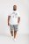D555 Trafford Bike Photo Printed T-Shirt White - Herren-T-Shirts - Herren-T-Shirts in großen Größen