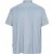 North Latitude 61116 Meliertes Piqué-Kurzarmshirt Blau - Polo-shirts für herren - Polo-Shirts für Herren in großen Größen
