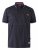 D555 Battersea Polo Shirt With Chest Embroidery Navy - Polo-shirts für herren - Polo-Shirts für Herren in großen Größen