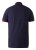 D555 Sloane Polo Shirt With Chest Embroidery Navy - Polo-Shirts für Herren in großen Größen - Polo-Shirts für Herren in großen Größen