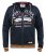 D555 Flanders Full Zip Hoody With Chest Print - Herren-sweater und -hoodies - Herren-Sweater und -Hoodies in großen Größen