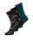 Jack & Jones Pineapple Skulls Socken Schwarz 3er-Pack - Herrenunterwäsche & bademode - Herrenunterwäsche & Bademode in großen Größen