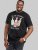 D555 SPIRIT Christmas Spirit Printed T-Shirt Black - Herren-T-Shirts - Herren-T-Shirts in großen Größen