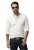 JP1880 702555 Langarm Henley-Shirt Weiß - Herren-T-Shirts - Herren-T-Shirts in großen Größen