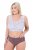 Ulla Popken 710201 Slips 5er-Pack Braun - Slips - 