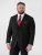 D555 Ted 4 Way Stretch Tailored Suit Jacket Schwarz - Herrenanzüge und -blazer - Herrenanzüge und -blazer in großen Größen